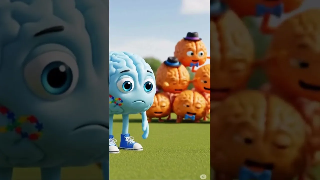 Capa do vídeo: O cérebro autista, em um minuto