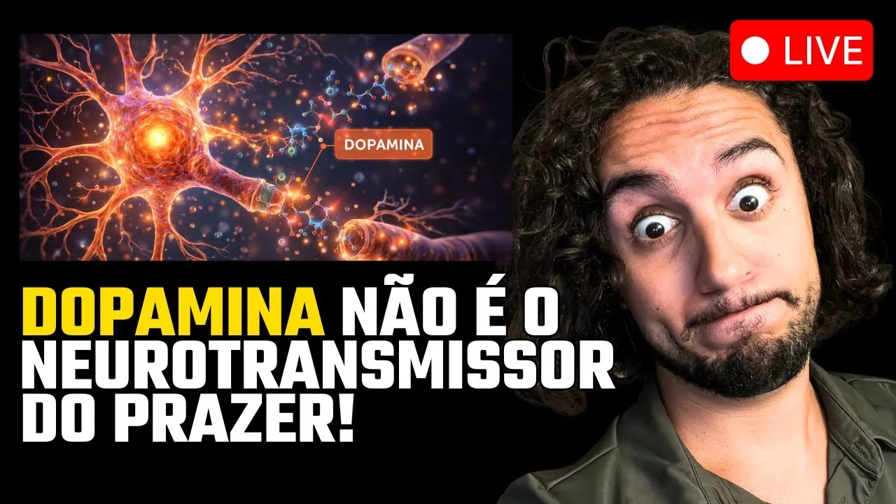 Capa do vídeo: Dopamina, Vício E Sono: A Neurociência Dos Hábitos